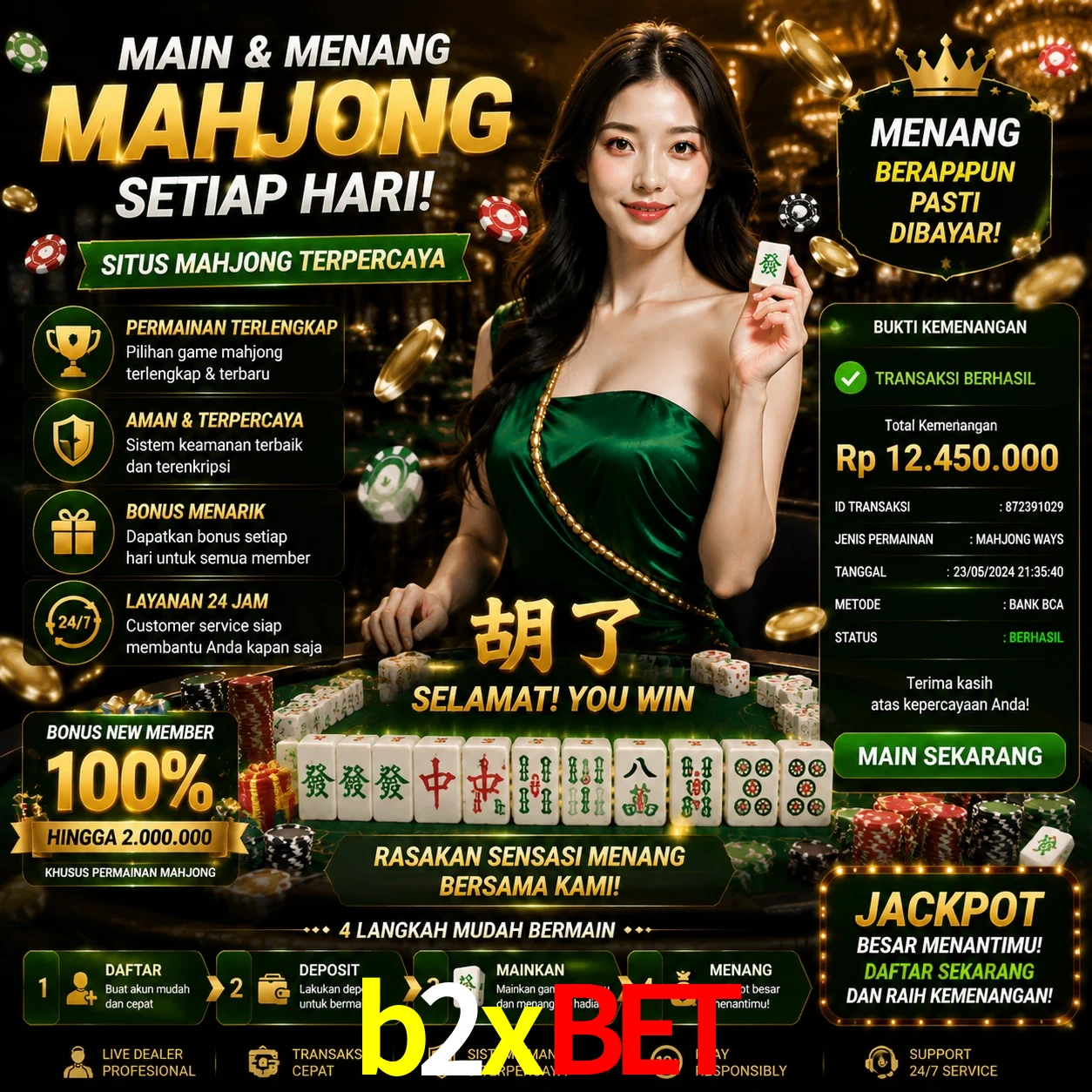 Ganhar e sacar na b2xbet